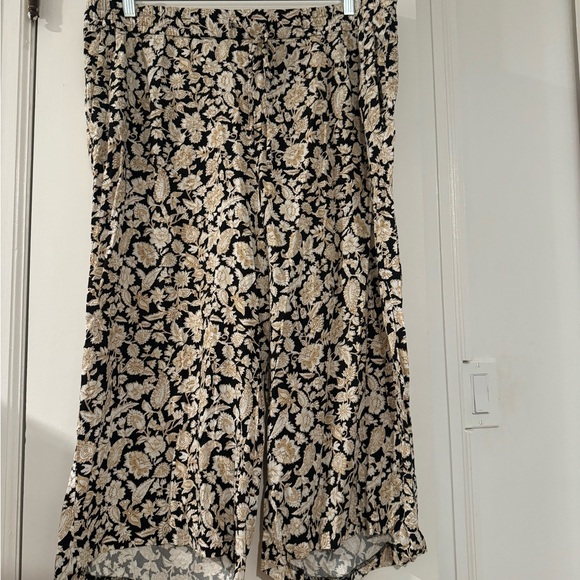 Old navy - wide leg elastic waist cinch cropped pants - size 2x plus - Picture 4 of 5